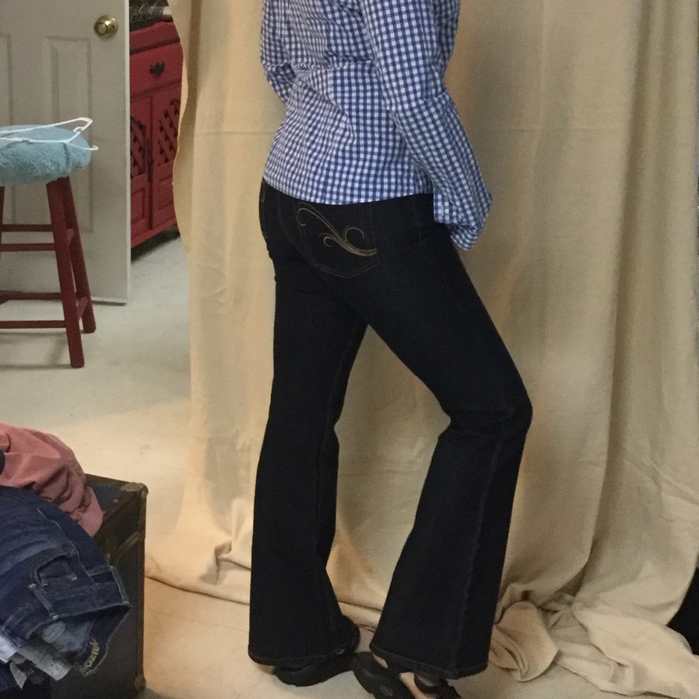 Bell bottom jeans